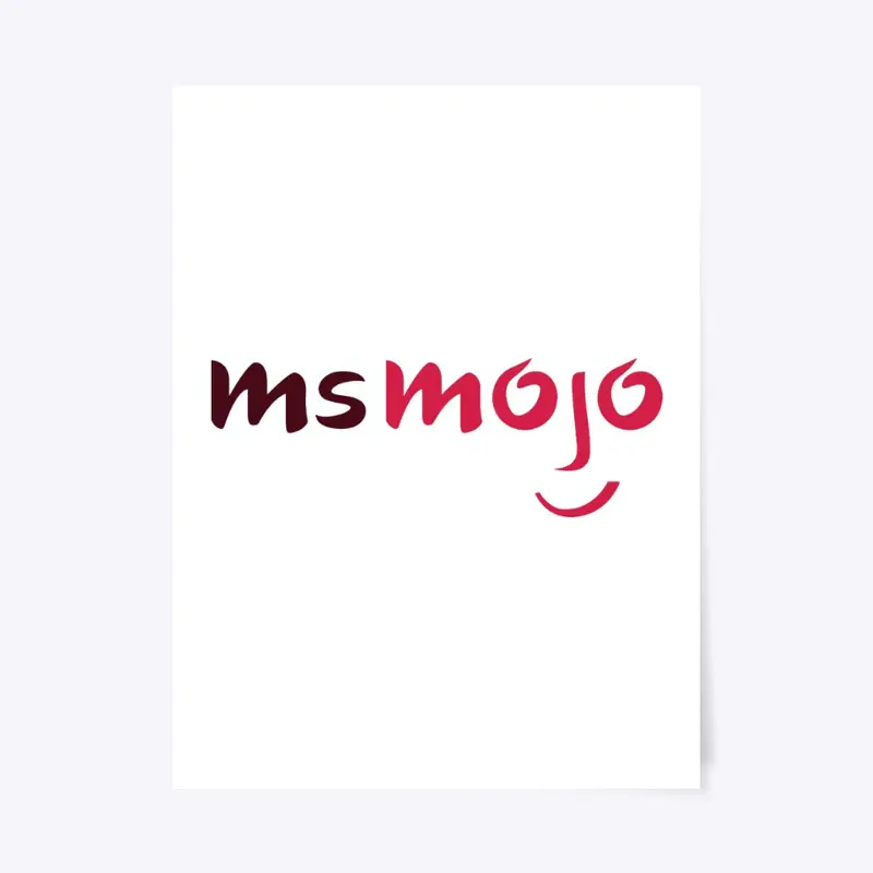 MsMojo Poster Red Logo